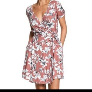 Roxy Wrap Floral Dress